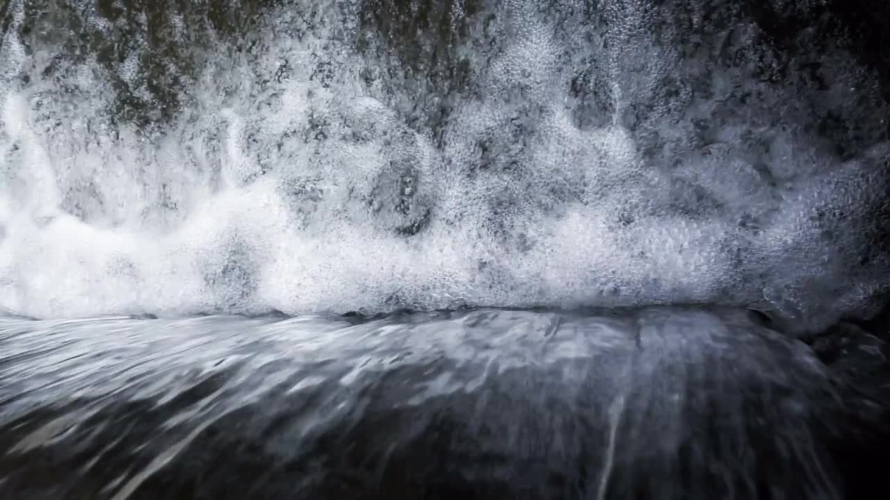 Waterfall Splash Stock Video Motion Array