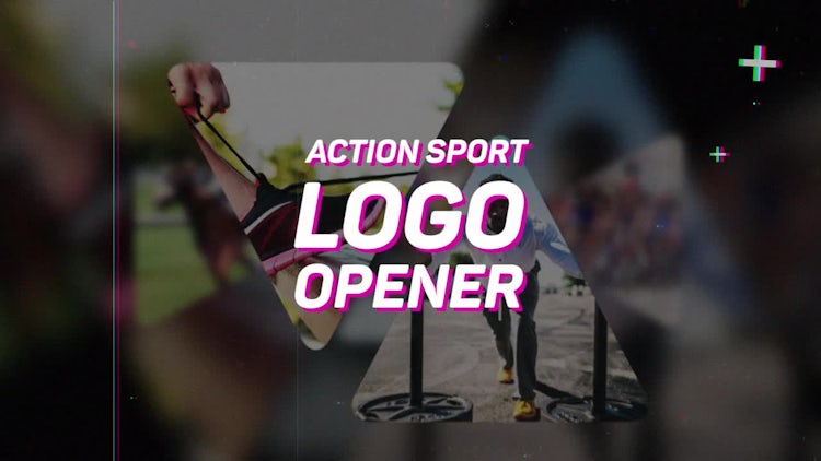 action sport logo opener