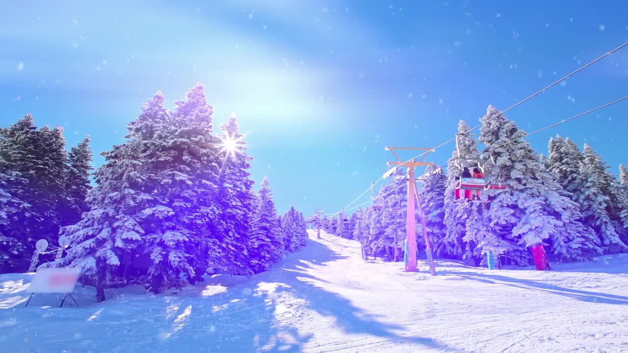 Blizzard Alpha Channel Loop - Stock Motion Graphics | Motion