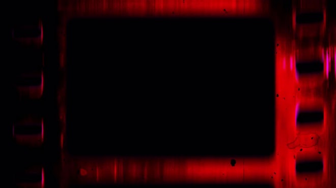 Old Film Running In Projector Loop - Stock Motion Graphics