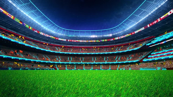 Animated Football Stadium - Stock Motion Graphics | Motion Array