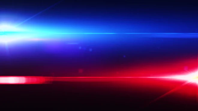 Flashing Police Lights