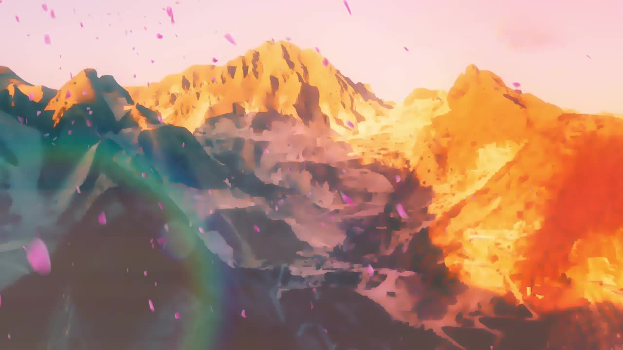 HD anime mountains river wallpapers | Peakpx
