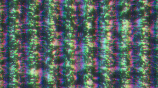 Changing Color Static Color Static Tv Screen