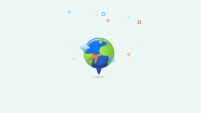 Animated Globe Spinning