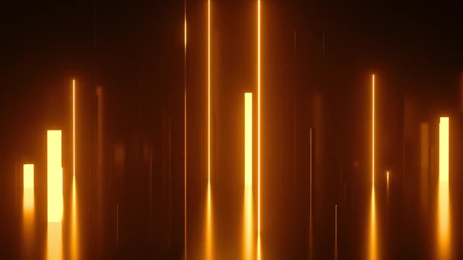 Orange Glow Background - Stock Motion Graphics