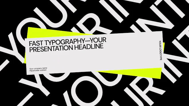Image 4 for Powerpoint Kinetic Typography Template