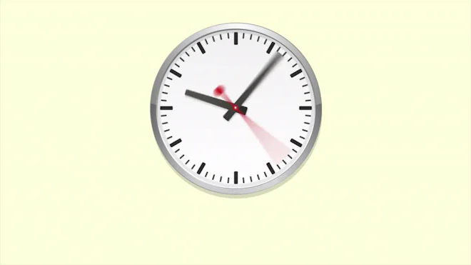 Animated Clock Moving Animated Clock Time Lapse Motion Forge