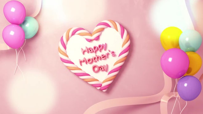 Happy Mother'S Day Animated Greeting - Stock Motion Graphics | Motion Array