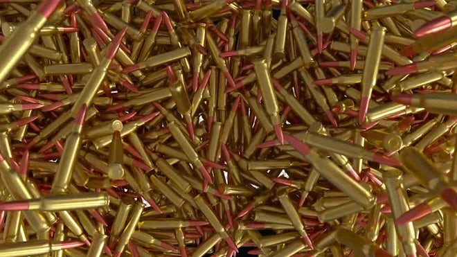 Bullet Shells Falling