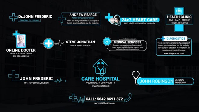 Medical Titles & Lower Thirds - After Effects Templates | Motion Array medical-titles-lower-thirds-after-effects-templates-motion-array