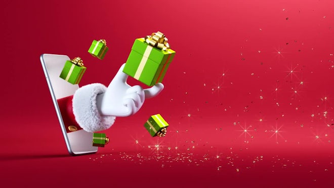 3d Merry Christmas Animation - Stock Motion Graphics