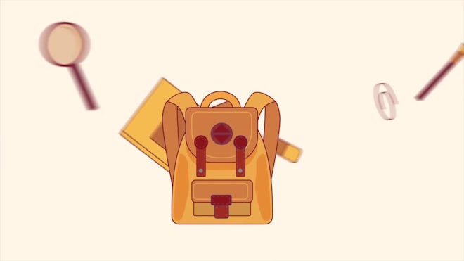 Packing Schoolbag Stock Illustrations – 170 Packing Schoolbag