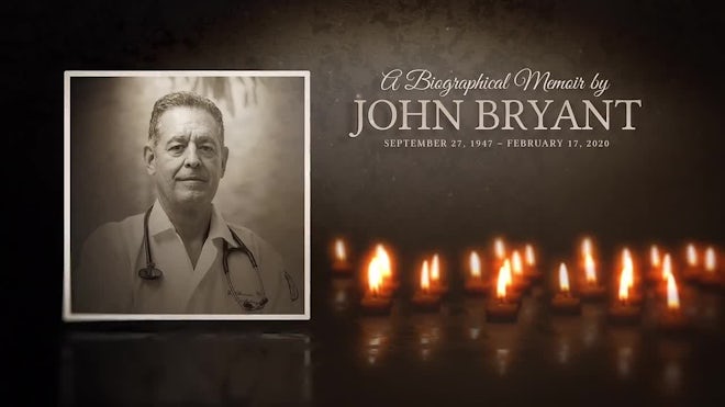 Memorial Bio Examples Memorial Slideshow Templates Mountain Top Funeral Slideshow: Premium