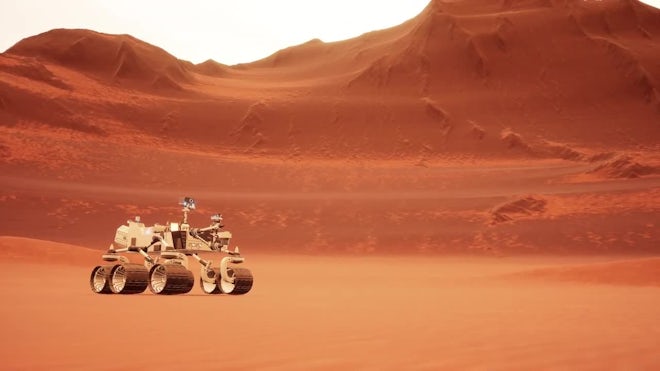 Mars Rover Animation