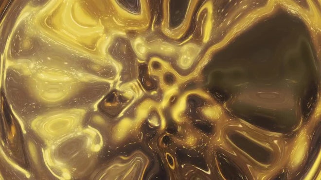 Black and gold liquid flow effect background Vector Image