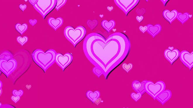 pink and red heart background