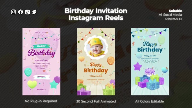 Happy Birthday Slideshow - After Effects Templates | Motion Array happy-birthday-slideshow-after-effects-templates-motion-array