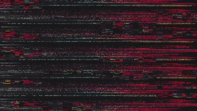 Digital Interference - Dark Glitch Effect Loop