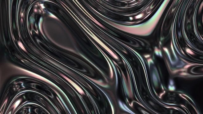 liquid metallic background