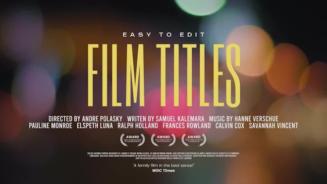 Trendy Cinematic Titles Pack - DaVinci Resolve Templates | Motion