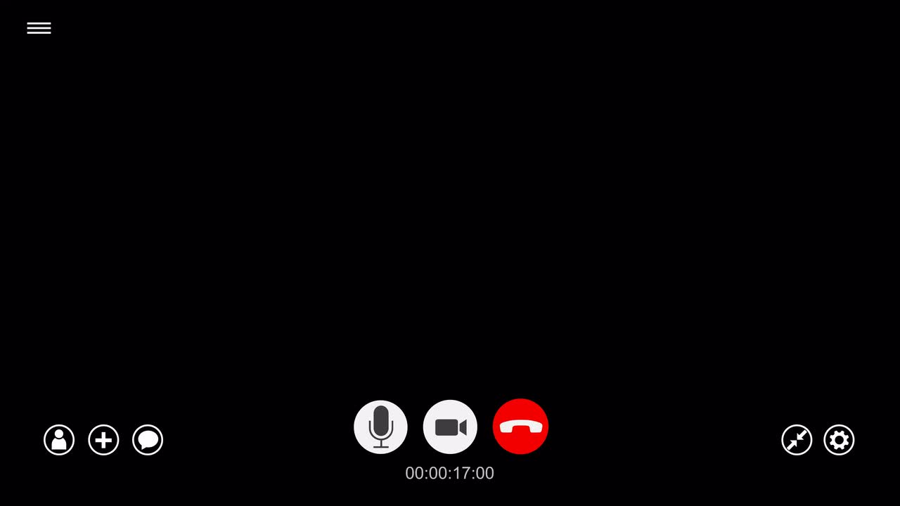 Video Calling Screen Overlay Stock Motion Graphics Motion Array