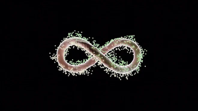 Moving Infinity Sign Infinity Sign Galaxy