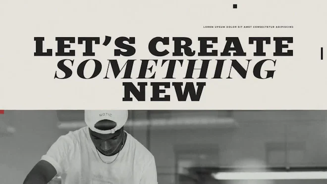 Clean Upbeat Typography