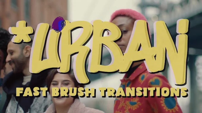 Pack Of Urban Brush Transitions