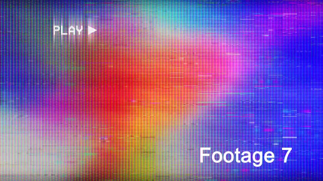 Pack Of 7 Pixelated VHS Overlays