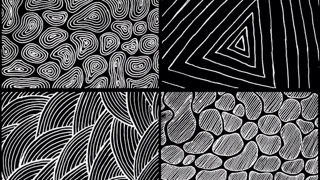 Pattern Abstract Drawing Easy Abstract Drawing Patterns
