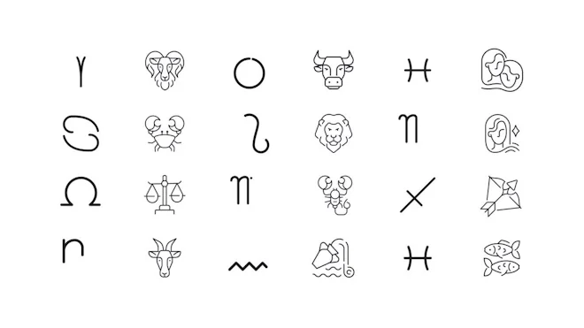 Zodiac signs copy and paste 60 photos - Youhoroscope.com