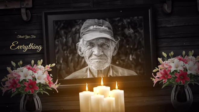 Memorial Slideshow Templates Mountain Top Funeral Slideshow: Premium