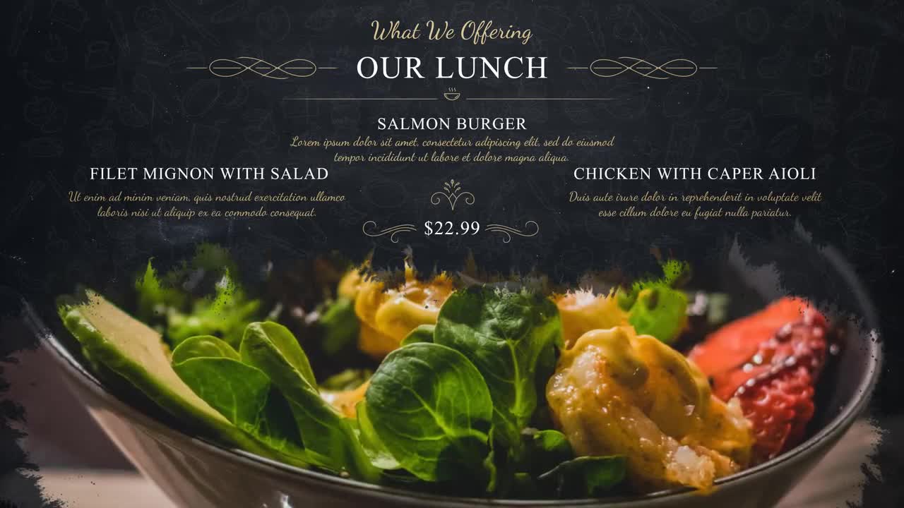 Food Time - After Effects Templates | Motion Array
