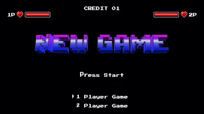 Arcade Game Screen
