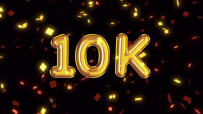 Thank You 10k Followers Animation - Stock Video | Motion Array 