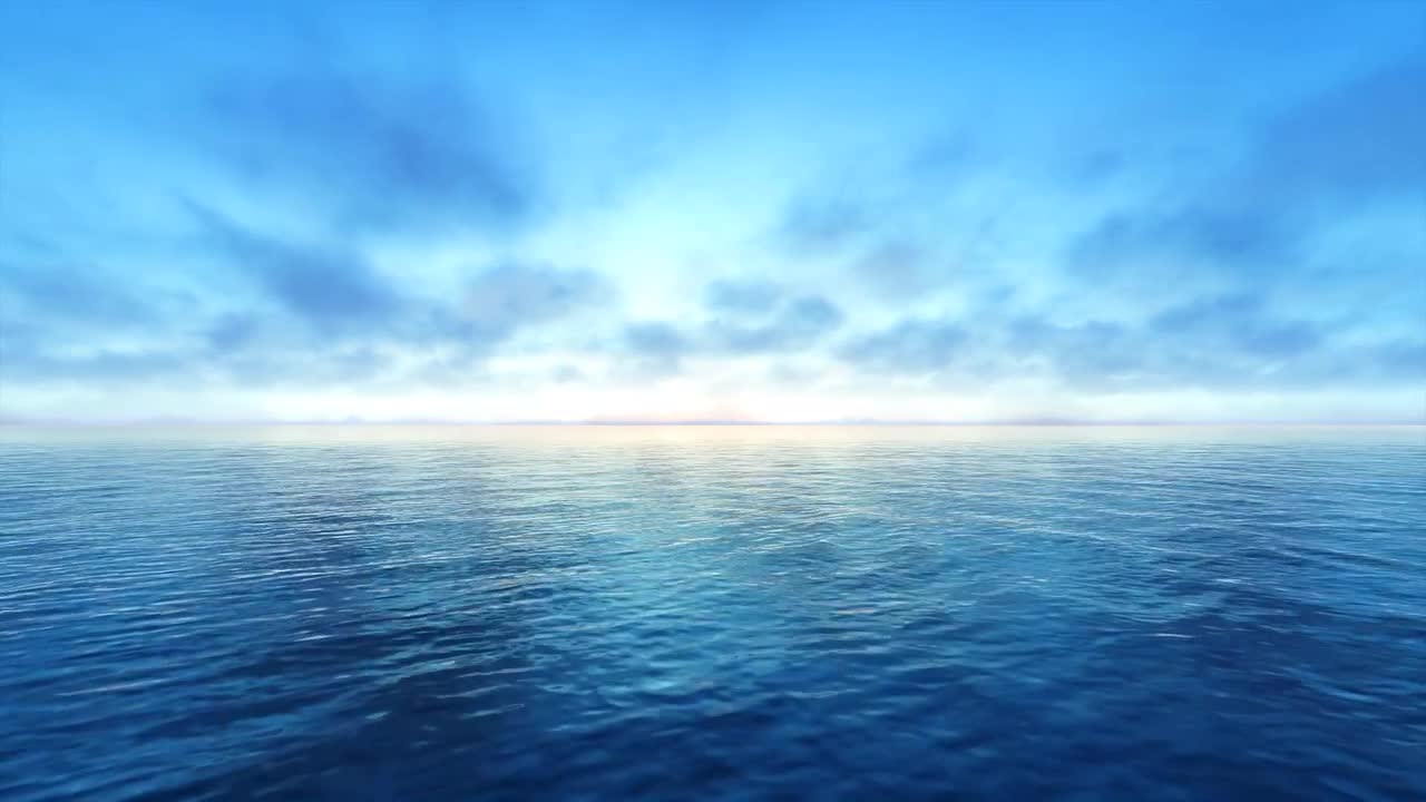Water Sky Horizon - Stock Video | Motion Array