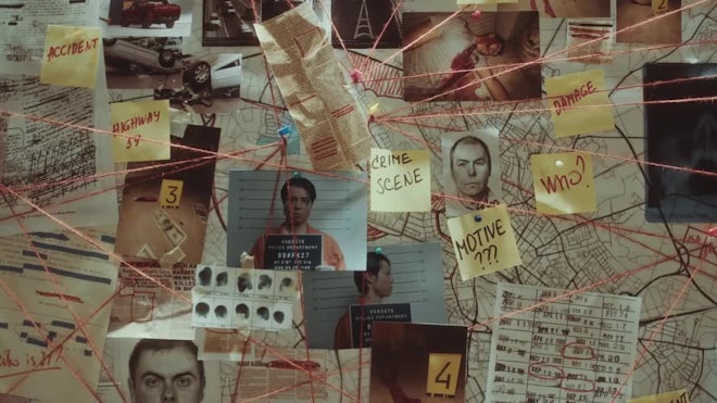 Detective Evidence Board