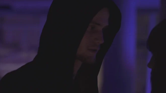 Man And Woman Meet Secretly At Night