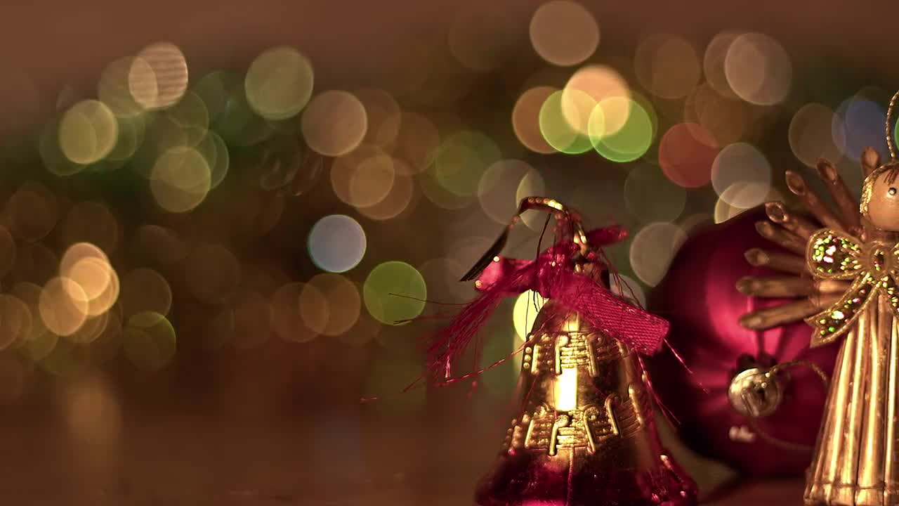 Decorative Bells And Angels - Stock Video | Motion Array