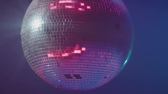 Colorful Disco Ball Background - Stock Video | Motion Array