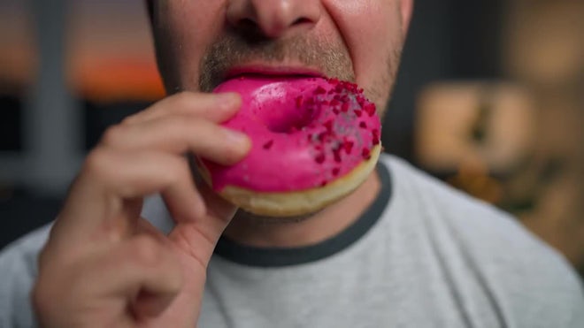 2,800+ Man Eating Donut Stock Photos, Pictures & Royalty-Free