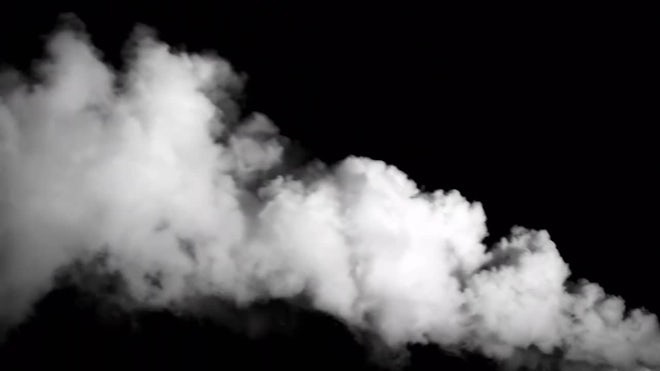 Smoke Crawling And Rising