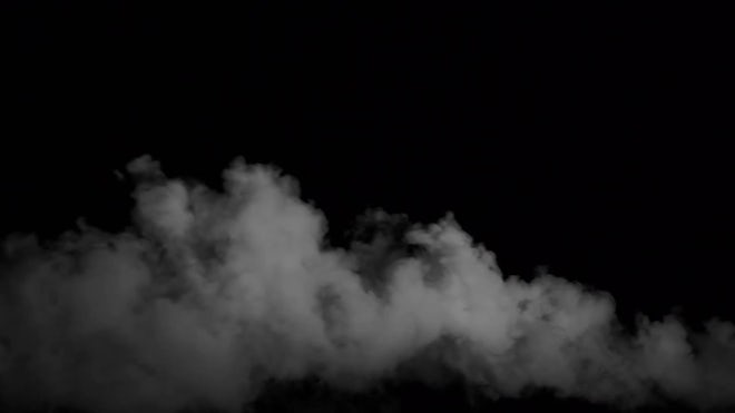 White Clouds On Black