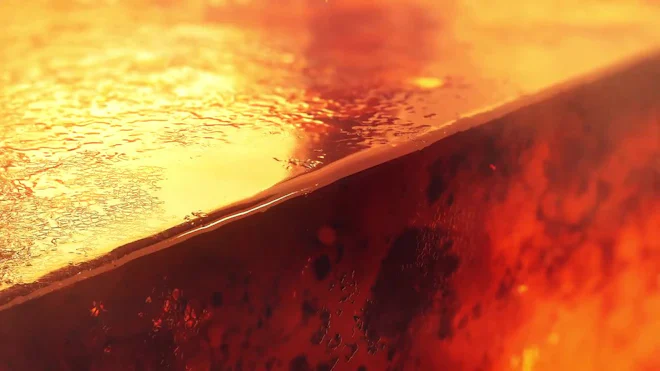 Hot Metal Pattern Red Hot Metal Texture