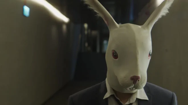 Misfits White Rabbit Mask