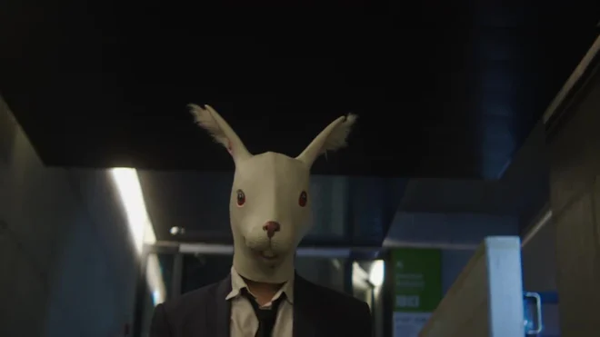 Misfits White Rabbit Mask