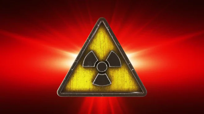 Red Raido Symbol Red Radiation Symbol