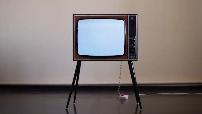 vintage tv static