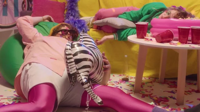 Drunk Friends Sleeping After A Party - Stock Video | Motion Array